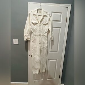 ✨ Citizens of Humanity Utility Jumpsuit – Ivory – Size Small ✨